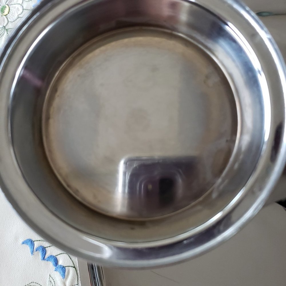 Vintage Glo-Hill Gourmates Canada Serving Dish MCM Chrome - Picture 2 of 4